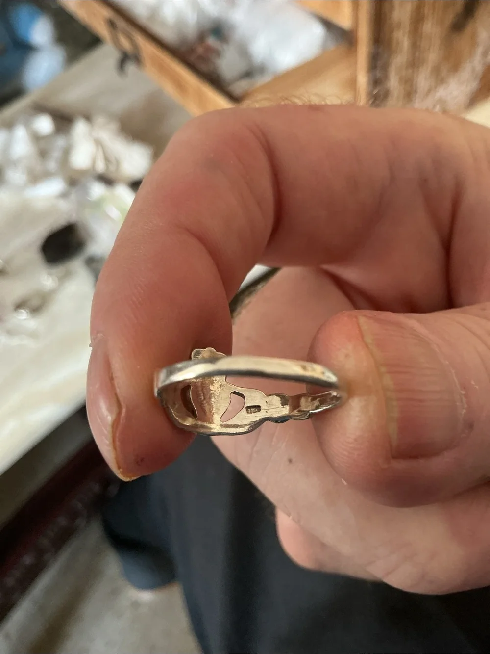 Sterling Silver Claddagh Ring in Silver